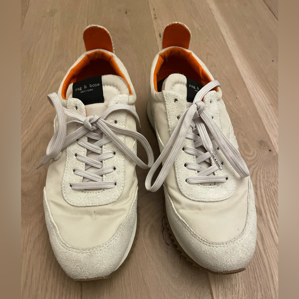 RAG AND BONE shoes. color: Vanilla
Upper: textile, calfskin. Sole: rubber.